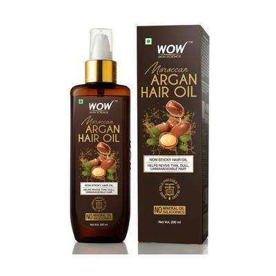 Натуральное Аргановое масло для волос (200 мл), Argan Hair Oil,