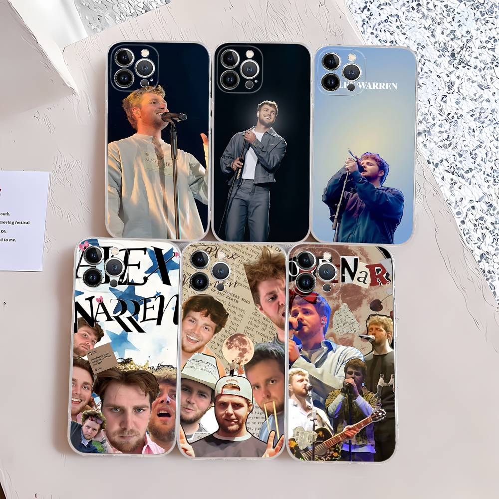 Популярный A-alex Музыкальный Певец W-warren Для IPhone 17 16 15 14 13 12 11 Pro Max Plus Прозрачный Мягкий ТПУ Чехол для Телефона