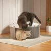 Съемный войлочный кошачий туннель-кровать, устойчивый к царапинам кошачий домик-укрытие, кошачья пещера для кошек, котят