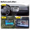 Автомобильное радио 2 Din для Honda Civic 2000-2006 Android, автомобильный стерео мультимедийный плеер, навигация, WIFI, FM, GPS, аудио, автомагнитола, головное устройство