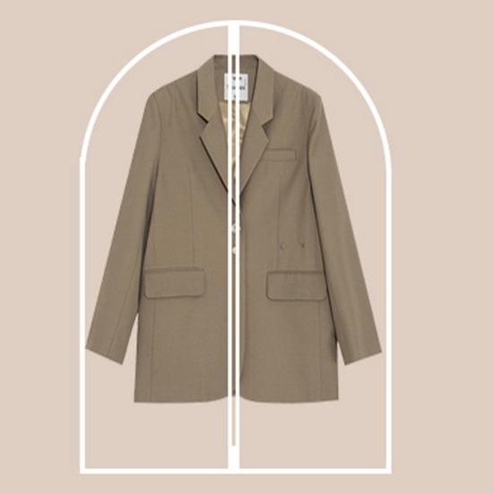 5 шт., пылезащитный чехол для одежды, прозрачный с подвесным крючком, застежка-молния, влагостойкий, пылезащитный, большая вместительная шапка, шарф, защитная сумка для пальто