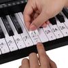 Piano Sticker Piano Keyboard Sticker Key Electronic Keyboard 88 Key Piano Stave Note Sticker