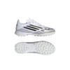 Futsal Shoes Junior F50 LEAGUE TF Boys Girls Footwear Metallic Cm [Adidas] 17-24.5cm White/Core Black/Gold (JI0002) 21.5
