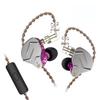 KZ ZSN PRO Professional Metal Headphones 1BA + 1DD Hybrid Technology Wired Earbuds 3.5mm In-Ear Monitor Sports HiFi Earphones