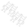 4 Pcs Front Rear Suspension Arms Set for HSP Racing 94111 1 10 RC Car Upgrade Parts Replacement