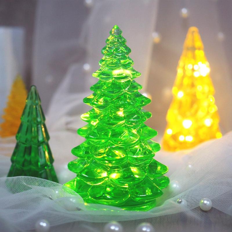 3D Форма для Рождественской елки из Силикона и Смолы DIY Держатель для Украшений Свечи Форма для Эпоксидной Смолы DIY Ручная Работа Декор для Свечи