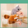 Koala Hippo Elephant Raccoon Zebra Animal Clap Ring Plush Toy Stuffed Gift Doll