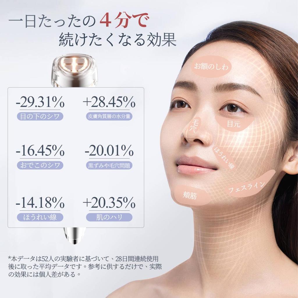 Прибор для красоты лица от Beauty Expert EMS Beauty для красоты глаз и кожи, ультразвуковая имплантация ионов, домашняя косметическая процедура для и тела, красота линии лица