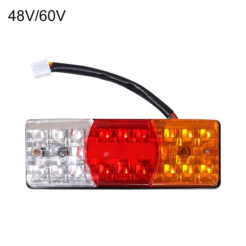 Safety Warning Electric Tricycle Tail Lights E-bike Rear Light Cornering Lamp Refitting Accessories