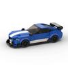 Cross-Border Block Compatible Ford Mustang GT Race Car Toy for Kids
