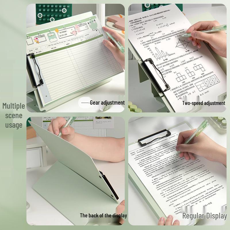 A4 Thick Stand-up Clip Folder & Writing Pad Board