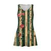 Women's Casual Sundress With Pockets Summer Boho Beach Dress Floral Blouses For Women T-Shirts Dress V Neck Loose Tank Dresses