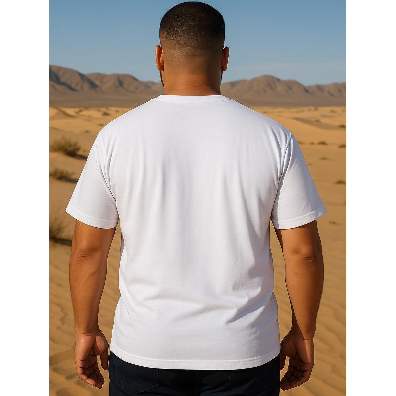 Мужская футболка с принтом, короткий рукав, европейский размер, с сетчатой буквой "J" | Средняя эластичность, модный стиль, свободный круглый вырез, удобная