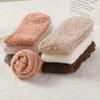 Coral Fleece Socks Fleece-lined Warm Sleep Socks Floor Socks Autumn and Winter Women's Mid-calf Socks Non-shedding