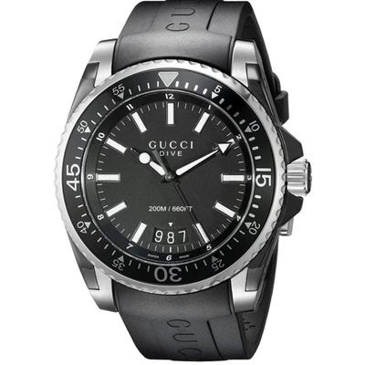YA136204 Dive Черные мужские часы