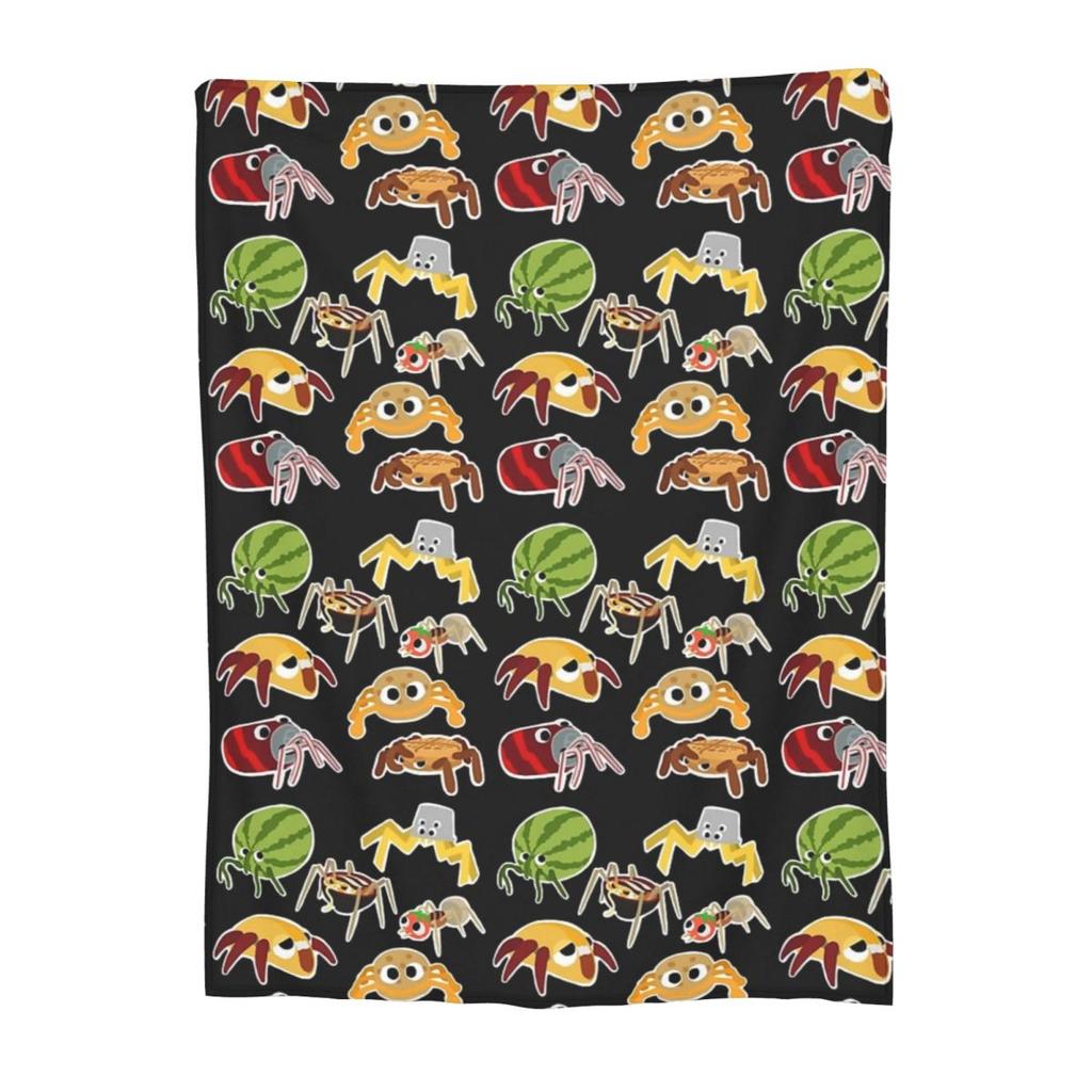 Bugsnax Bug Pack Фан-арт Типа одеяло с жуками Фланелевое легкое плед для дома спальни офиса Покрывало Одеяло