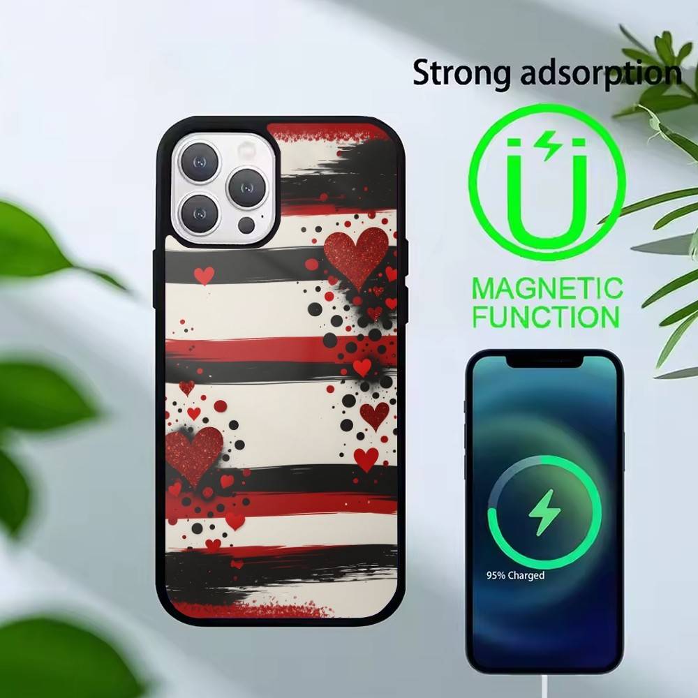 Чехол для телефона Y2k J-INS с граффити для iPhone 14, 16, 15, 13, 17, 12, Plus, Pro, Max, магнитный для MagSafe, матовый чехол