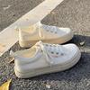 Парусиновые туфли женские новые весенние и осенние туфли-ниши оригинальные повседневные туфли для сноуборда универсальная версия белых туфель
