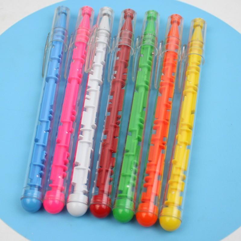 5Pcs Creative Maze Ballpoint Pen Novelty Fun Puzzle Pen Maze Walking Ballpoint Pen Toy Stationery For Elementary School Students