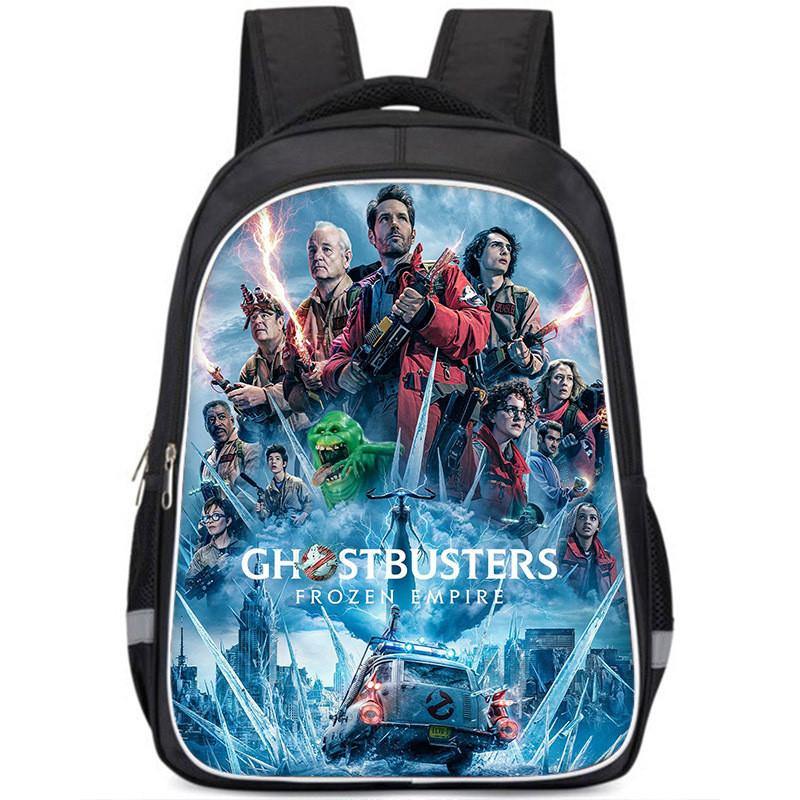 Durable Oxford Cloth Ghostbusters Frozen Empire School Backpack For Students