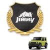 Металлическая наклейка на автомобиль Jimny Jimny JC74 Наклейка с логотипом автомобиля Декоративная наклейка Эмблема на зеркало, Эмблема, JB64, JB74, Наклейка, (Серый цвет, Jimny)