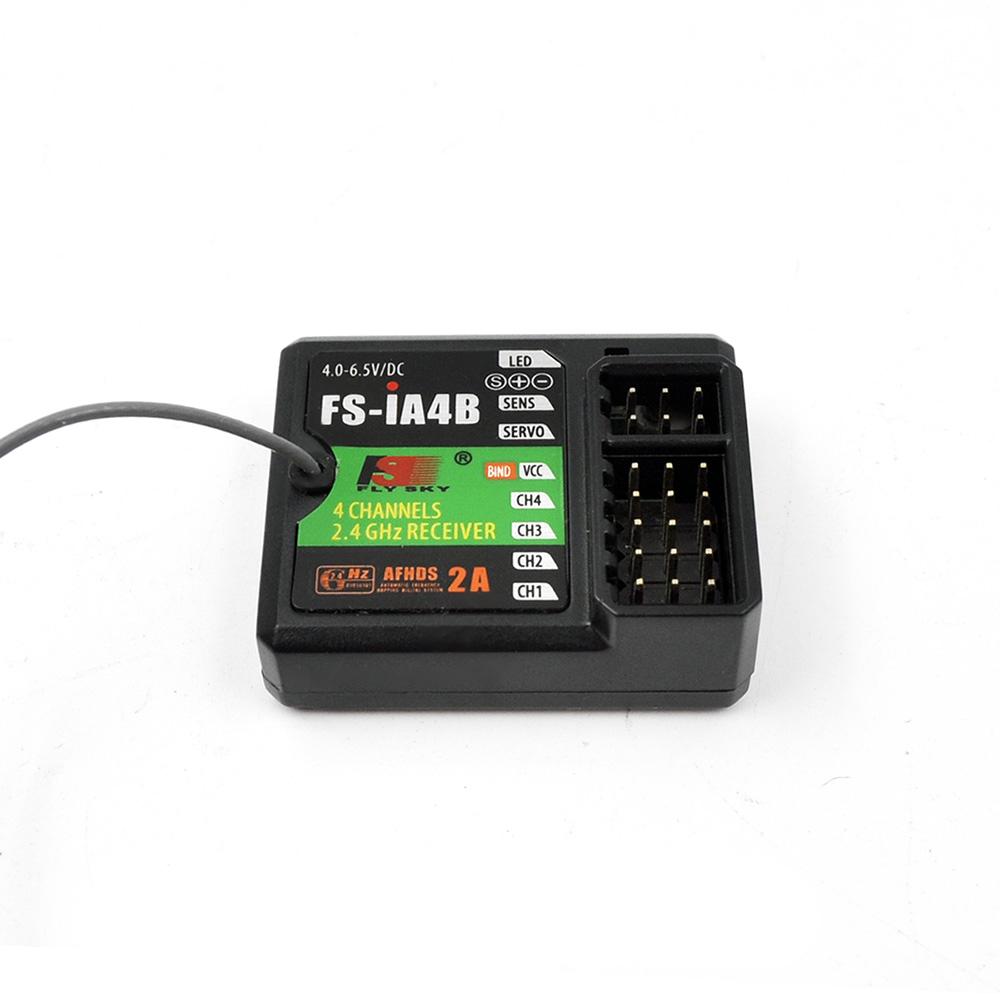 FS IA4B Receiver RC 2.4G 4 Channel RC Car Boat Receiver for FS I10 FS I6 FS GT2F FS GT2G FS IT4S FS I6S