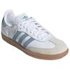 adidas Оригиналы SAMBA Белый Алюминиевый Пепельно-Синий JS1391 Женский Размер