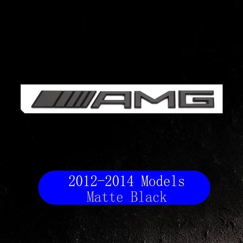 DHP3  New 2025 Hot AMG Logo Car Tail Trunk Auto Emblem Sticker Accessories For Mercedes Benz Brabus Smart Maybach W204 GLC CLA W205 W2