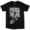 Оригинальная футболка Pierce The Veil с крупным текстом S-2XL НОВАЯ