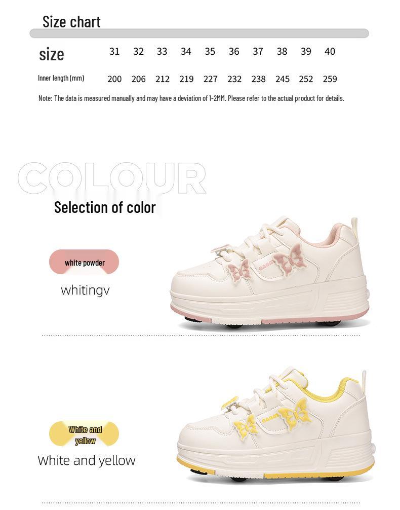 2026 Kids' Breathable Four-Wheel Roller Skates for Girls