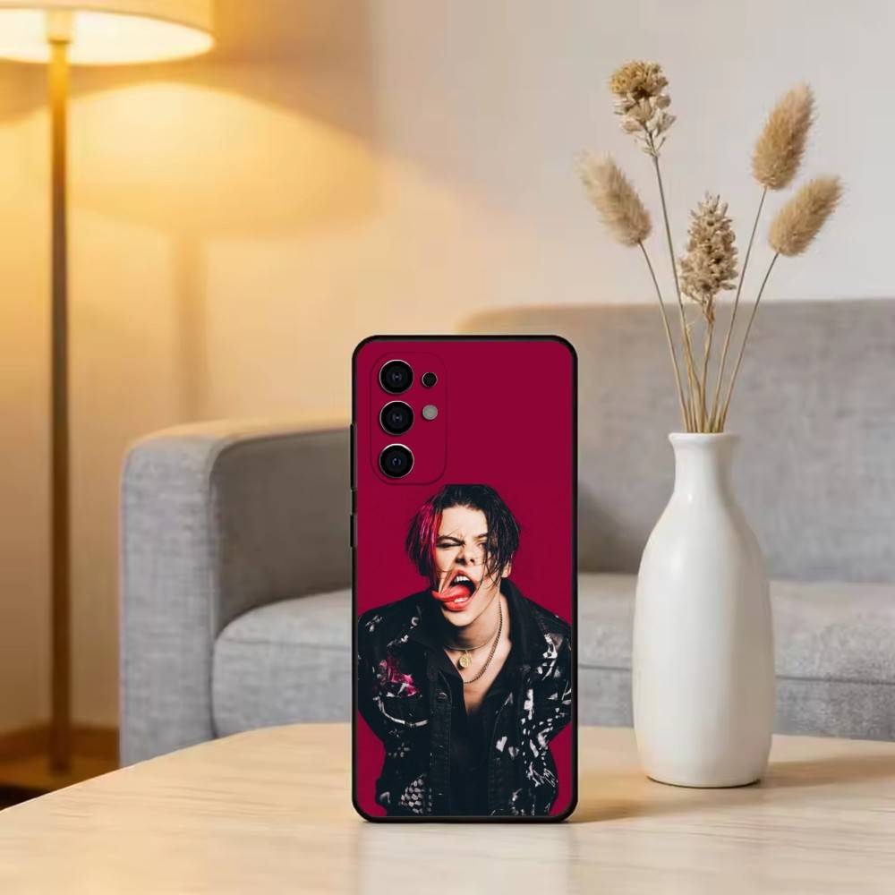 Чехол для телефона S-Singer Y-Yungblud Черный Силикон Мягкий Для Samsung S25,S24,S21,S22,S23,S30,Ultra,S20,Plus,Fe,Lite