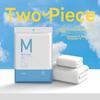 Mianshang Disposable Bath Towels, Pure Cotton Double-Sided Portable Hotel Travel Business Trip Outdoor Supplies Set, 5-Pack
