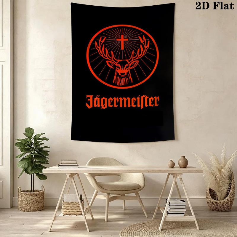 Jgermeister Iconic Spirit Unique Twist Bedding 1 Duvet Cover 2 Pillowcase Without Core Christmas Birthday Gift Bedding Set