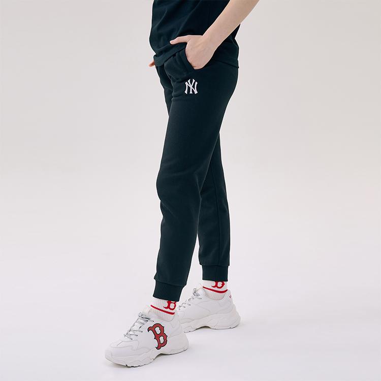 Новые вязаные спортивные штаны Disney X MLB унисекс черные 31TPK1031-50L