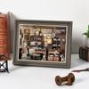 Набор для книжной полки DIY 3D Деревянная головоломка Фоторамка Украшение Модель кукольного домика Закладка Строительство Домашний Декор Подарок на День Рождения