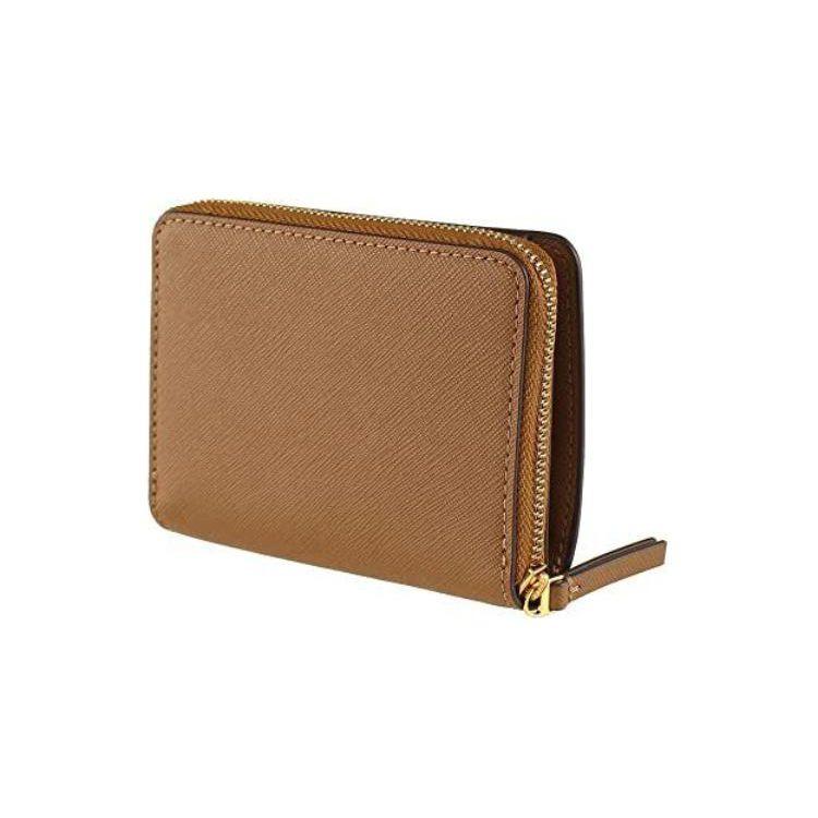 Tory Burch Emerson Signature Кожаный кошелек с двойным логотипом T Женский кошелек Коричневый 147606-909