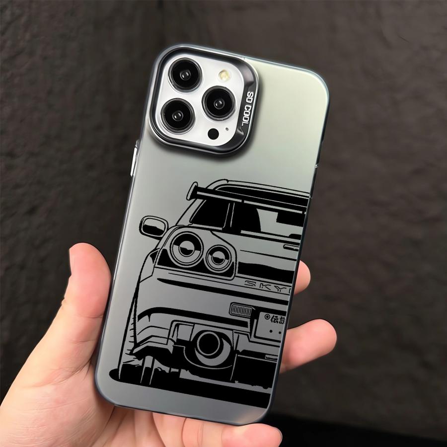 Крутой чехол для телефона JDM Dream Car для iPhone 16 Pro 15 Pro Max 14 13 12 11 XS 14 Pro Max 16 Plus 14Pro 12Pro Мягкий чехол