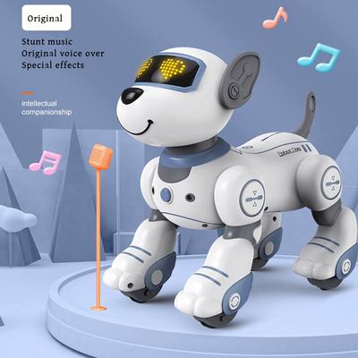 Детская интеллектуальная игрушка-робот-собака, милая собака, которая может двигаться и танцевать, электронная игрушка-робот-компаньон для собак