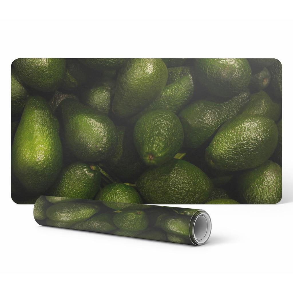 Modern Anti-Slip Pad for TV Equipment Avocado Stack 100x50 cm