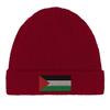 Bonnet Drapeau Palestine En Rouge