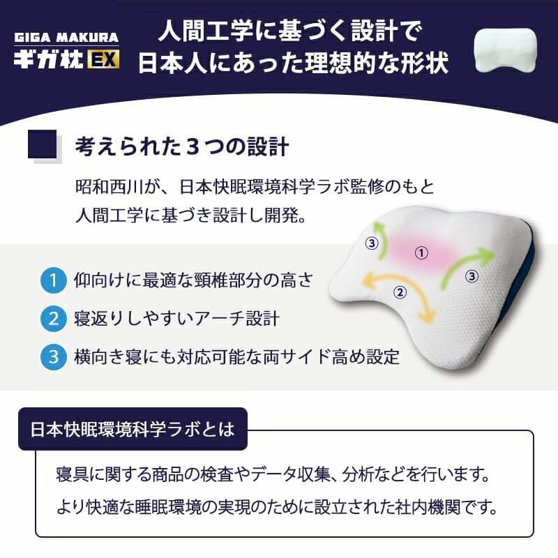 Showa Nishikawa Giga Pillow EX Подушка Giga Pillow EX Подушка Большая Подушка до плеч Подушка до плеч Очень большой размер Свободный размер