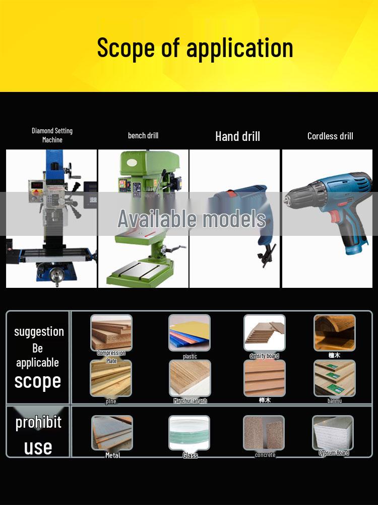 35 мм Деревообрабатывающая коронка и пробойник для петель для массива дерева и пластика