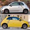 Car Side Stickers For Fiat 500 Grande Punto Ducato Panda Tipo Abarth DIY Sport Stripe Styling Vinyl Film Decals Car Accessories V2