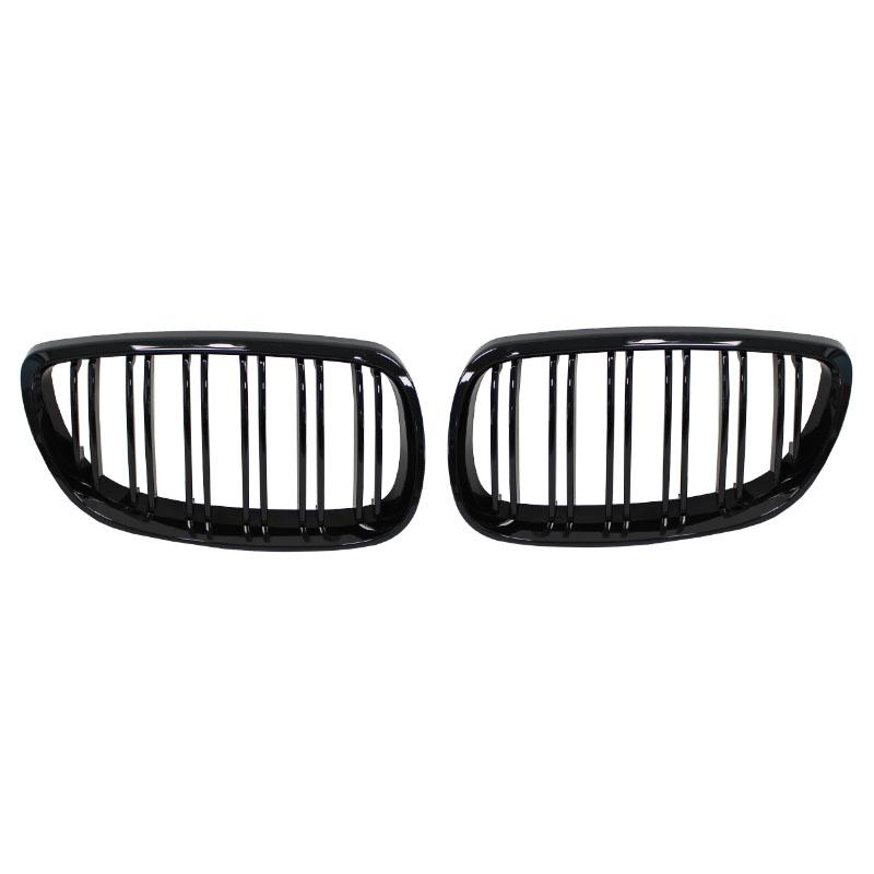 For BMW E92 E93 M3 2006-2009 Front Bumper Kidney Grille M Colour Carbon Fiber Design Lower Racing Grill