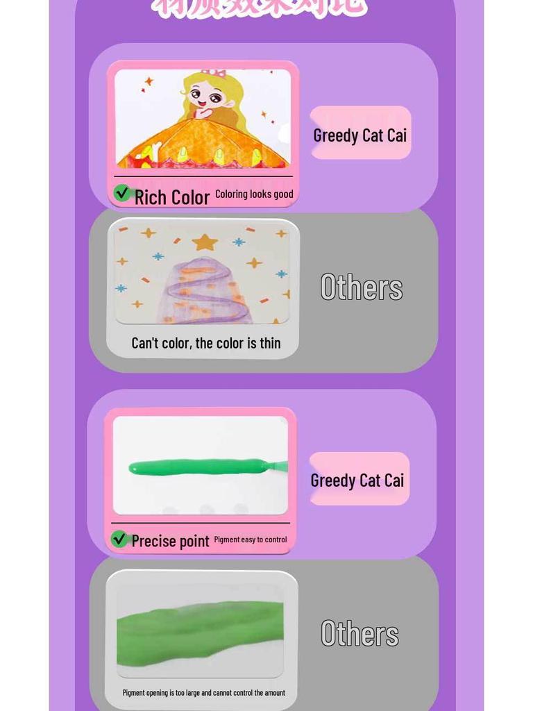 Kids' Rainbow Scratch Art DIY Pointillism Bookmarks & Postcards