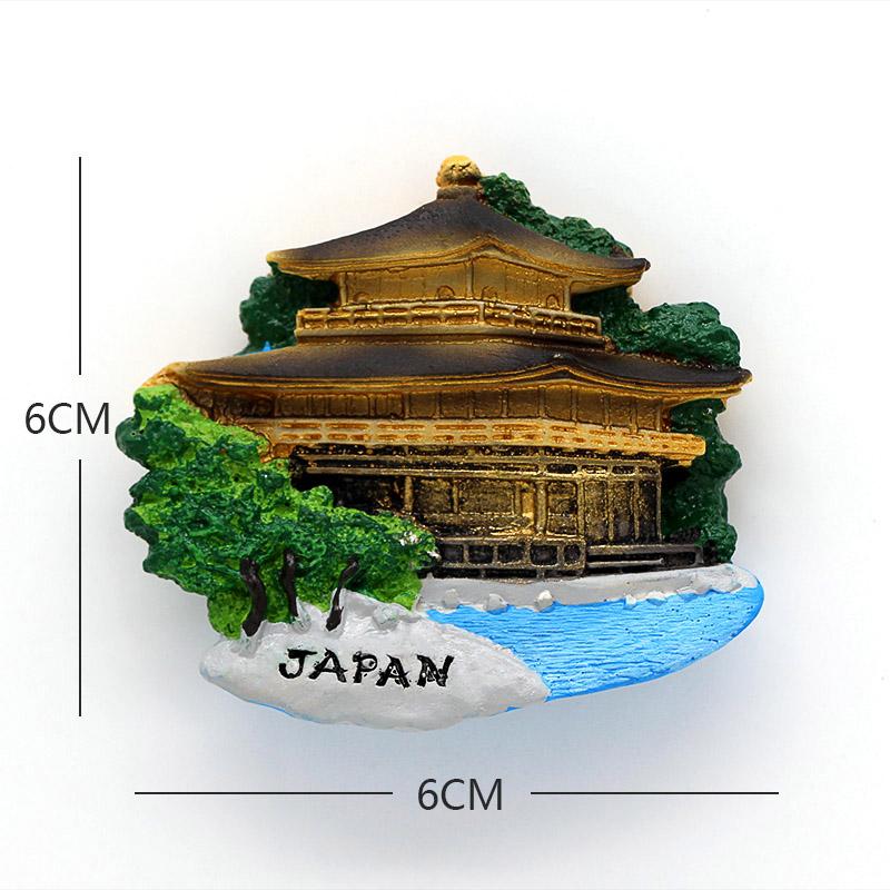 Магнитная паста для холодильника из смолы сувенир для здания туристы Пражская площадь Бутан Сантьяго Чили магниты на холодильник украшение комнаты