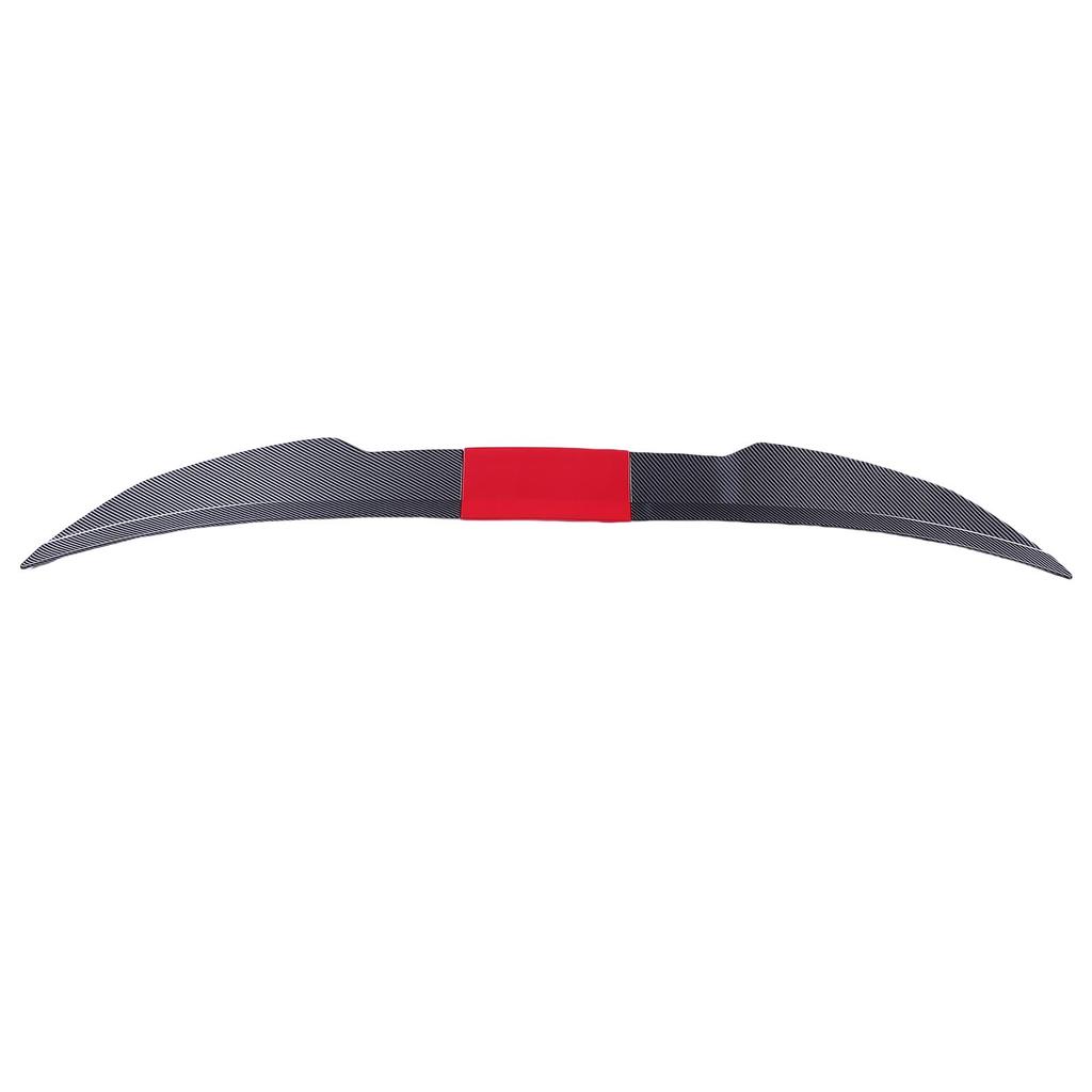 Car Rr Tail Spoiler 117-128cm ABS Strong Adhesion Car Rr Spoiler Wing for Maintenance