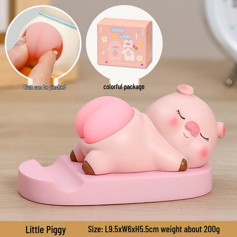 Очаровательная подставка для телефона в виде котенка: Милый, расслабляющий офисный подарок для девушек