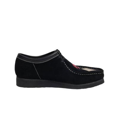 X Stussy Wallabee Черная замша