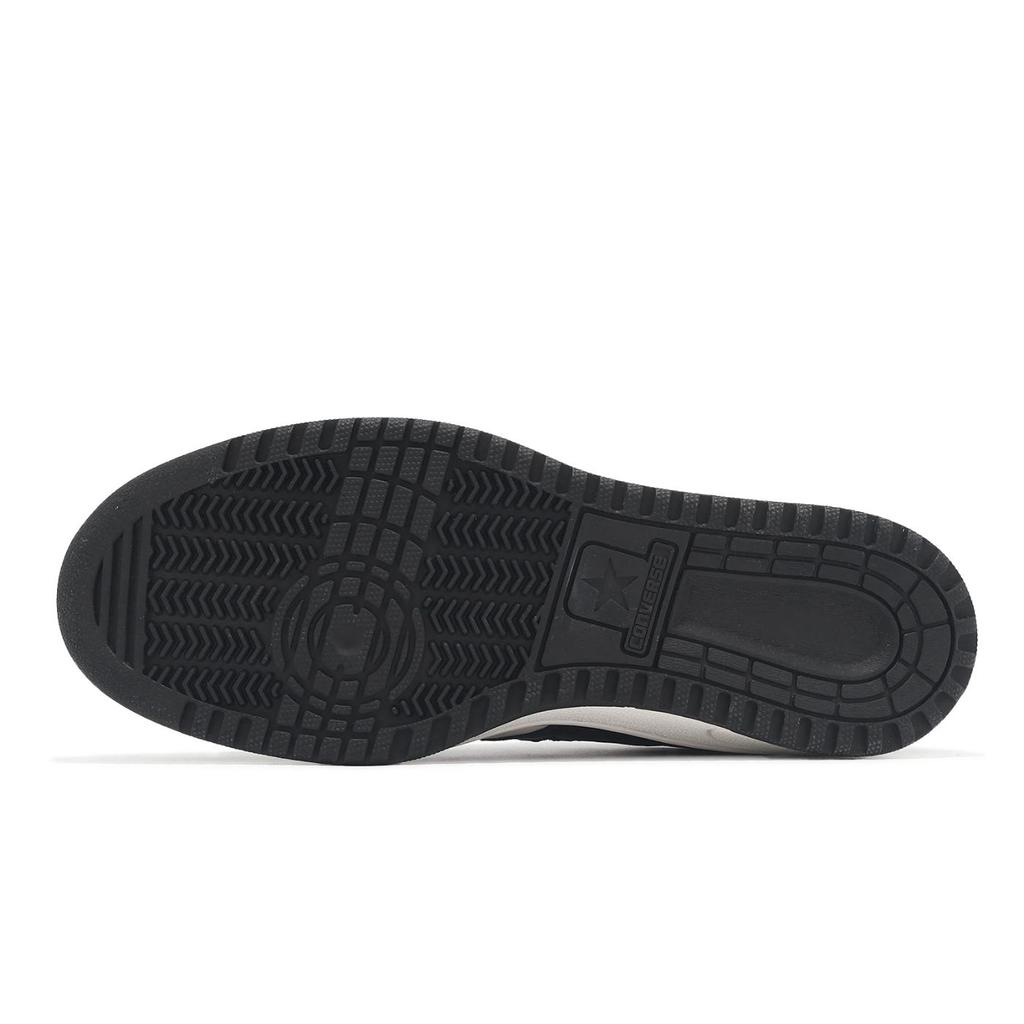 Converse Кожаное Оружие Унисекс Низкие Черный Эгрет Винтажный Белый A11572C
